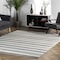 Nuloom Striped Kelsi Area Rug 4ft x 6ft RZPL03A-406 - alternate 1